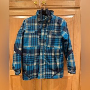 Columbia 2-in-1 Coat, Fleece Jacket, Boys M, Detachable hood